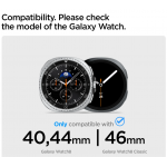 Spigen SGP Modern Fit Titanium Λουράκι Μπρασελέ για Samsung Galaxy Watch 8 40mm/44mm/46mm - Natural ΤΙΤΑΝΙΟ - AMP10122
